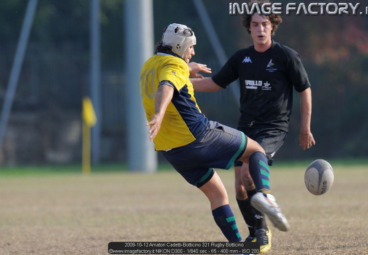 2008-10-12 Amatori Cadetti-Botticino